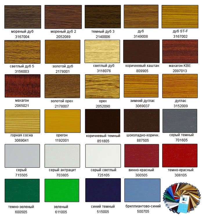 Ламинация профиля ПВХ